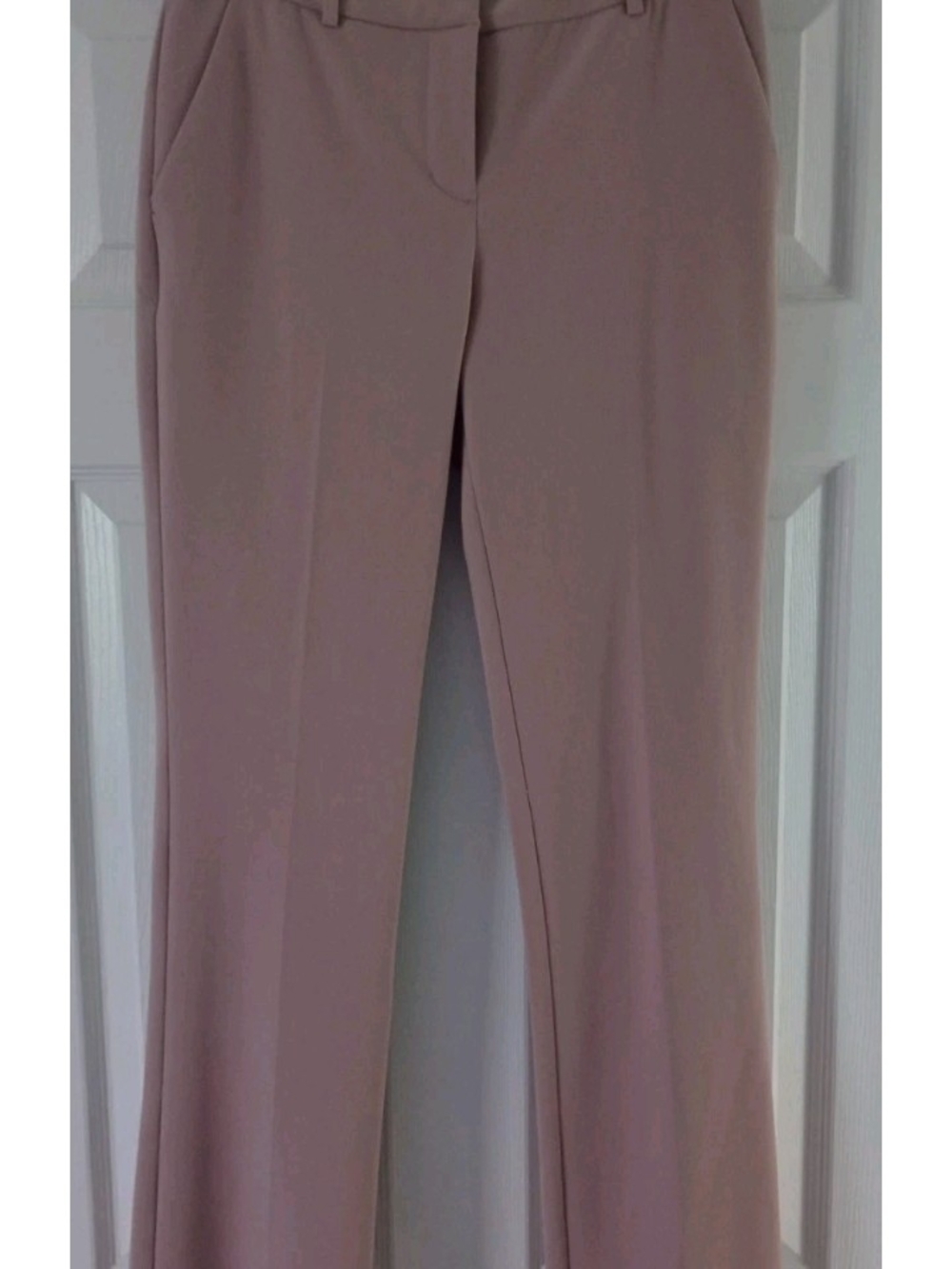 Express Brand Womens Columnist Barely Boot Mid Rise Pants 4R NWOT Pink